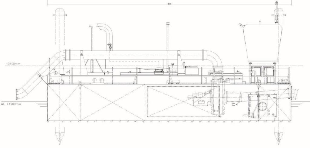 1.100 kW Dredge Booster Unit (3 sisters) - Imagen 2
