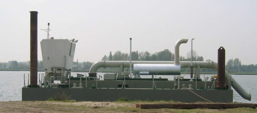 1.100 kW Dredge Booster Unit (3 sisters)