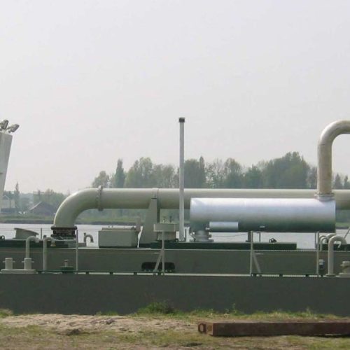 1.100 kW Dredge Booster Unit (3 sisters)