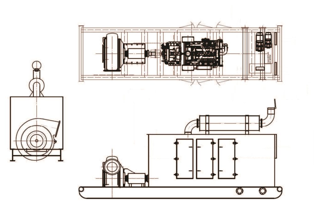 750 kW Dredge Booster Unit - Imagen 2