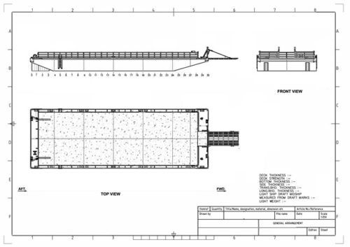 Barge Ramp Connection Various Ramp-, Cargo- and 4PM Crane Barges - VL Maritime Services (Pty) Ltd