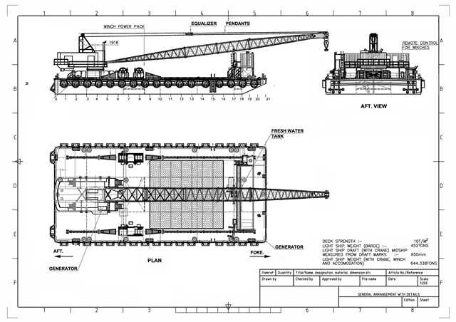 crane barge