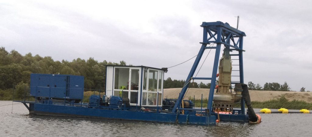 sand dredger