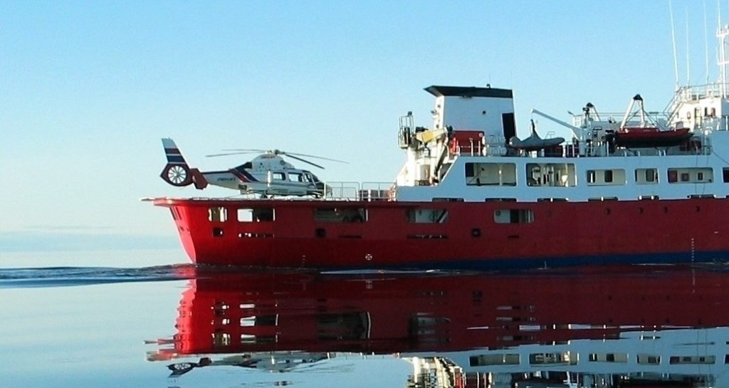 arctic yacht