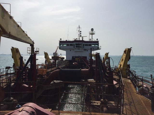 split dredger