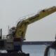backhoe dredge